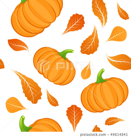 Seamless pattern on white background with... - Stock Illustration ...