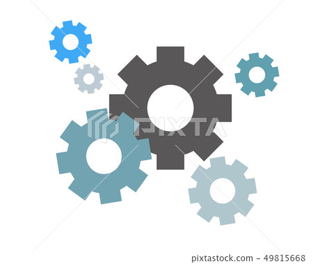 Gearwheel Windmill Icon 49815668