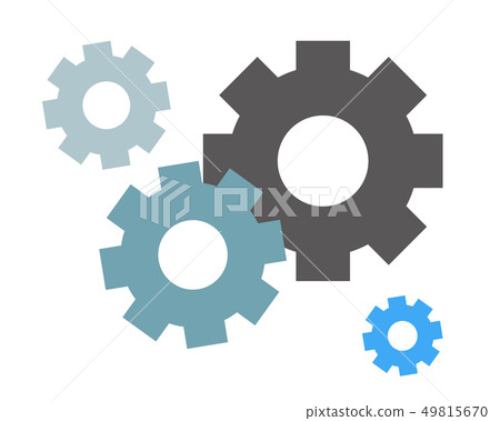 Gearwheel Windmill Icon 49815670
