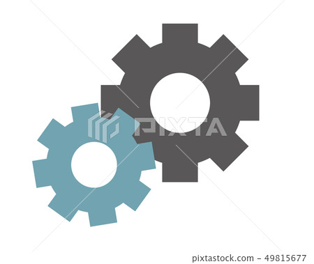 Gearwheel Windmill Icon 49815677