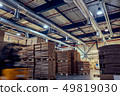 Warehouse with modern ventilation system full 49819030