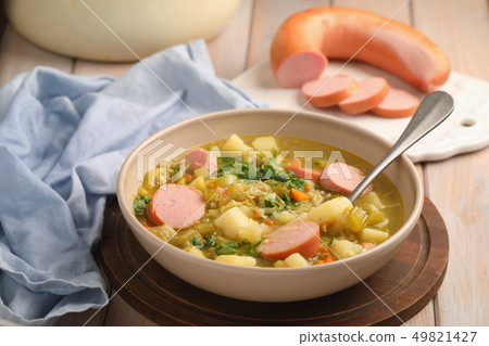 Dutch Split Pea Soup, Erwtensoep 49821427