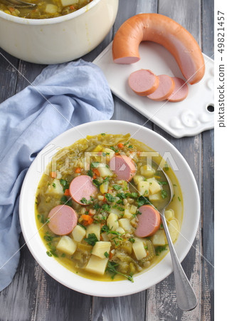 Dutch Split Pea Soup, Erwtensoep Dutch Split Pea Soup, Erwtensoep 49821457
