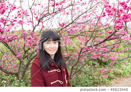 美麗的日本女人Roka。四季是春天天窪的冬天。 美麗的日本女人Roka。四季是春天天窪的冬天。 49823048