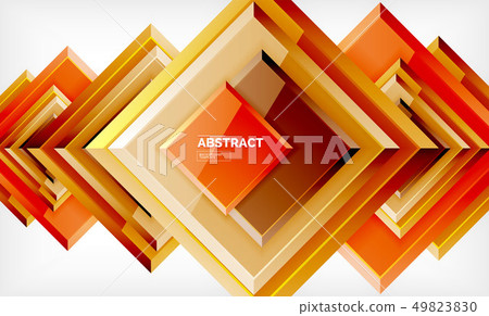Square geometrical background Square geometrical background 49823830