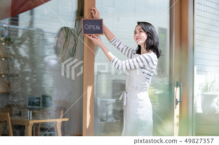 Preparation for opening stores Preparation for opening stores 49827357