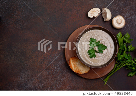 mushroom soup 49828443