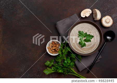 mushroom soup 49828445