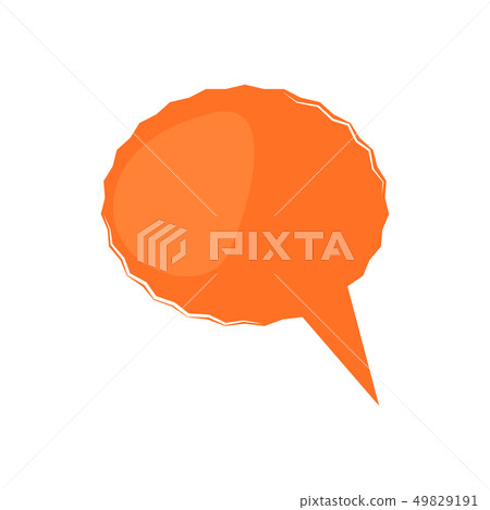 Isolated comic bubble chat Isolated comic bubble chat 49829191