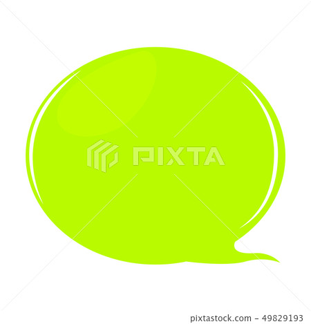 Isolated comic bubble chat Isolated comic bubble chat 49829193