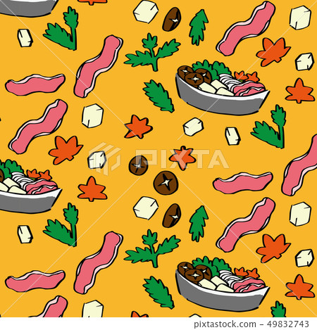 壽喜燒無縫橙 壽喜燒無縫橙 49832743