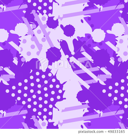 Abstract tile violet pattern. Seamless print Abstract tile violet pattern. Seamless print 49833165