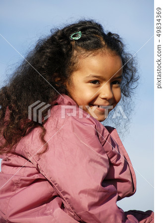 afro girl 49834369