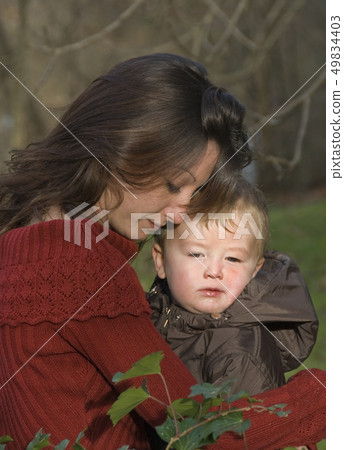 mother and child 49834403