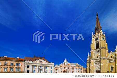 Old town in Novi Sad - Serbia 49834435