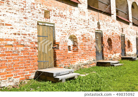 Fortress wall of Kirillo-Belozersky monastery Fortress wall of Kirillo-Belozersky monastery 49835092