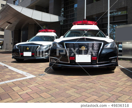 Police Car Patrol Car-Toyota Crown Police Car Patrol Car-Toyota Crown 49836318