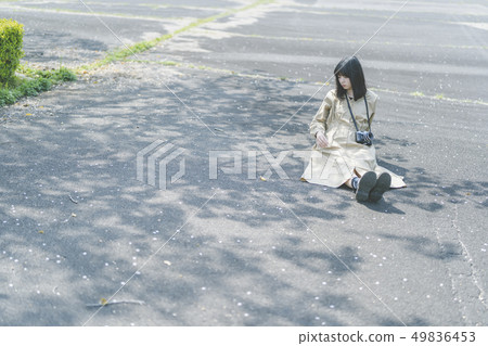 櫻花和相機女孩 49836453