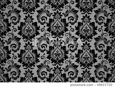 Wallpaper in the style of Baroque. Seamless 49837720