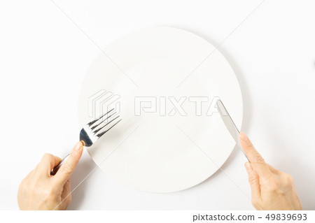 Dishes and cutlery 49839693
