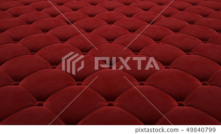Quilted fabric surface. Festive red corduroy. Option 1 Quilted fabric surface. Festive red corduroy. Option 1 49840799