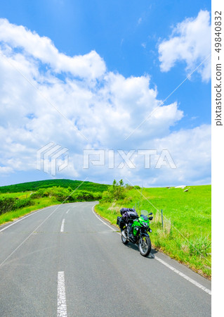 Motorcycle trip (plateau) Motorcycle trip (plateau) 49840832