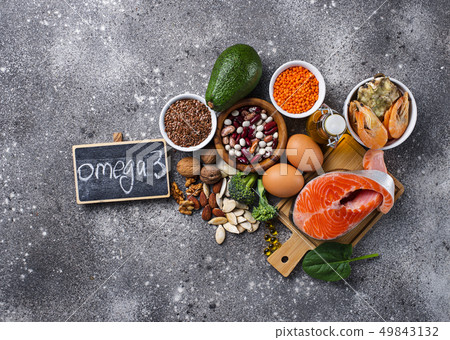 Products sources of Omega-3 acids 49843132