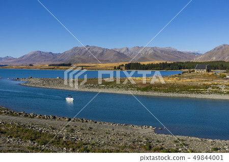 Lake Tekapo and a good shepherd's church Lake Tekapo and a good shepherd's church 49844001