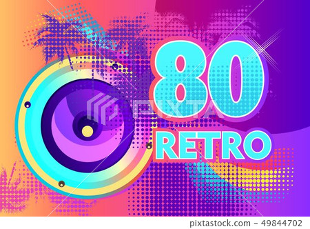 retro party wave 49844702