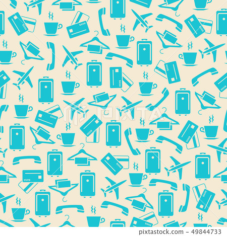 Hotel and travel seamless pattern - journey seamless texture Hotel and travel seamless pattern - journey seamless texture 49844733