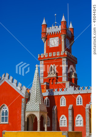 Pena Palace in Sintra - Portugal 49844845
