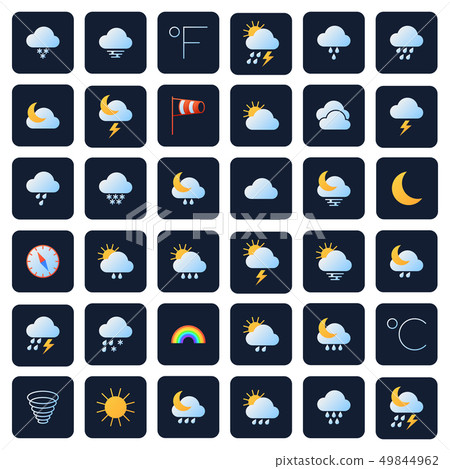 Hygrometer icon meteorology weather Royalty Free Vector