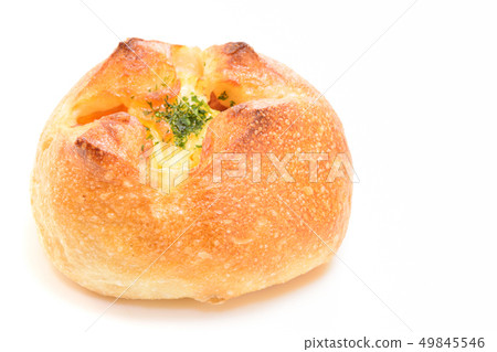 美味的奶酪培根法國 49845546