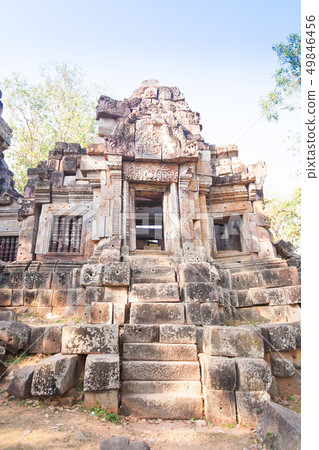 Wat Ek Phnom temple near the Battambang city, Wat Ek Phnom temple near the Battambang city, 49846456