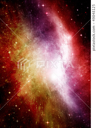 galaxy in a free space galaxy in a free space 49848125