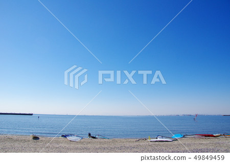 Beach of the Komi River (Chiba City) Beach of the Komi River (Chiba City) 49849459