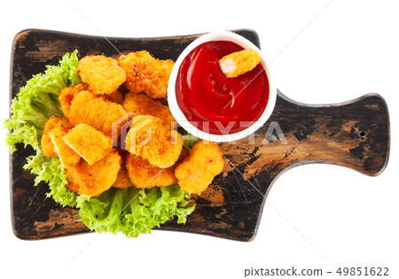 Crispy chicken nuggets Crispy chicken nuggets 49851622