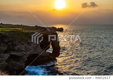 沖繩島的視圖 沖繩島的視圖 49852017