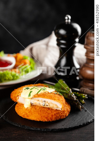 Cordon bleu and chicken nuggets Cordon bleu and chicken nuggets 49852990
