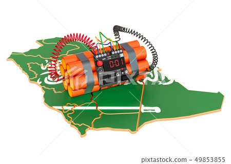 Terrorist Attacks in Saudi Arabia concept 49853855