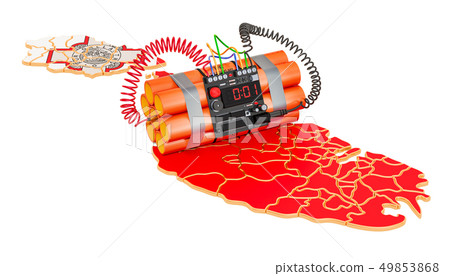 Terrorist Attacks in Malta concept. 3D rendering 49853868