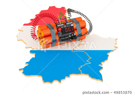 Terrorist Attacks in Luxembourg concept 49853870