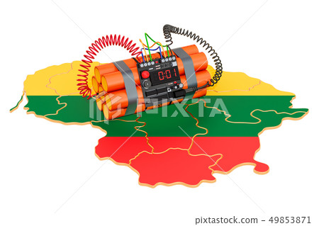 Terrorist Attacks in Lithuania concept 49853871