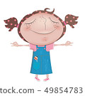 happy girl, life was successful, love girl,charact 49854783