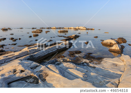 the old marble quarry in Aliki, Greece the old marble quarry in Aliki, Greece 49854818