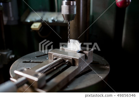 Cutting work with contour machine 49856346