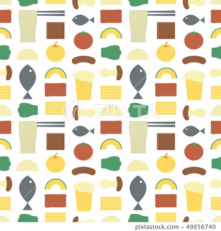 Barbecue Pattern-Seamless 49856740