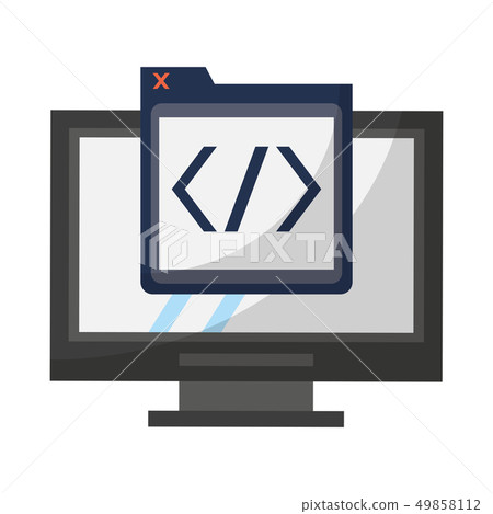 Programming codes technology - Stock Illustration [49858112] - PIXTA
