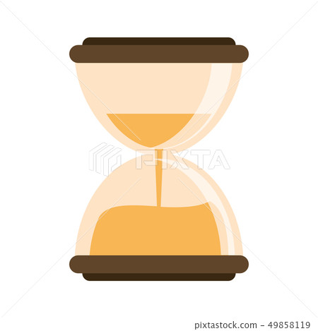 Hourglass antique time symbol 49858119