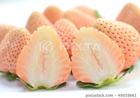 新種，白草莓，草莓 49858661